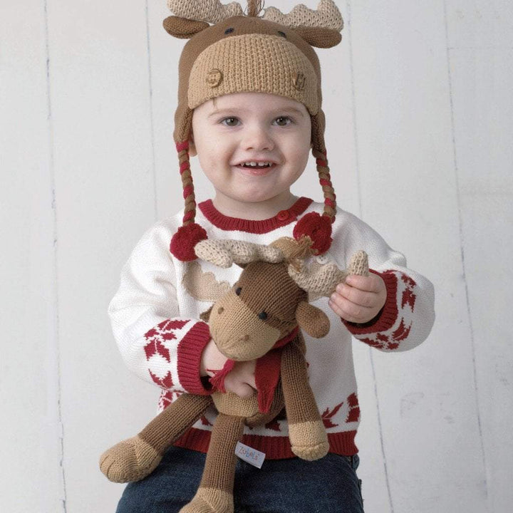 Marley the Moose Knit Doll